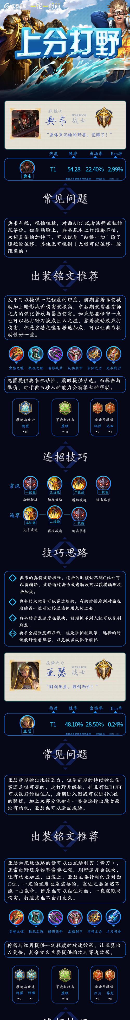 《典韦技能加点攻略》（典韦技能加点思路及详细加点方案分享）