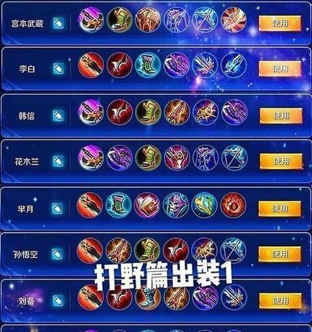 王者荣耀铭文出装攻略大揭秘（打造最强战队，铭文出装一网打尽！）