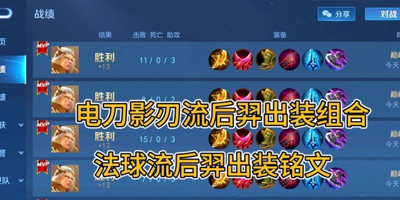 重装后裔铭文出装攻略大全（掌握铭文搭配，成为无敌重装战士！）