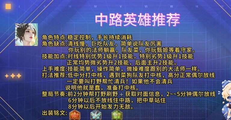 王者荣耀皇子出装攻略（精准分析最佳装备选择，助你一步登顶！）
